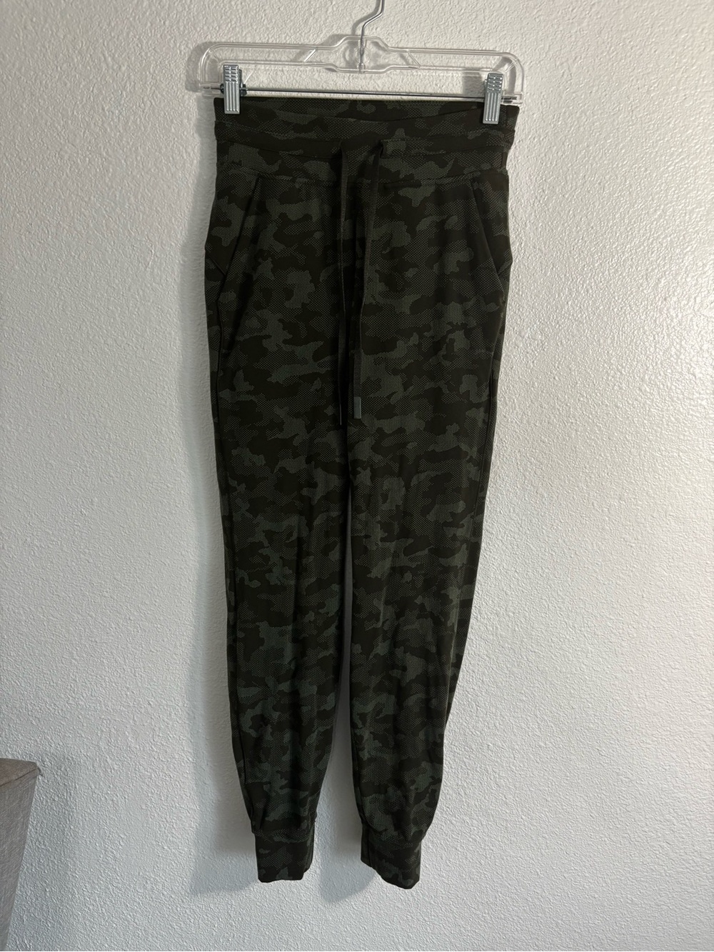 lululemon athletica Olive Green Logo Button Detail